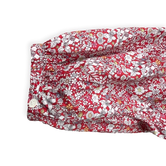 J. CREW Liberty Fabric Floral Oversized Peasant Sleeve Blouse, Size X-Small - Picture 8 of 12